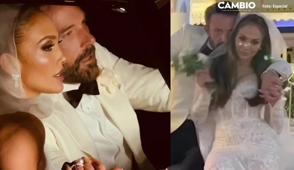 ¡Qué viva el amor! Jennifer Lopez comparte FOTOS de su boda con Ben Affleck