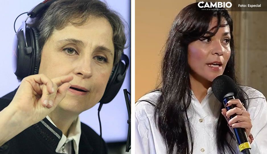 Aristegui tunde a Liz Vilchis, esposa de René Sánchez: “No puede proclamase poseedora de la verdad” (VIDEO)