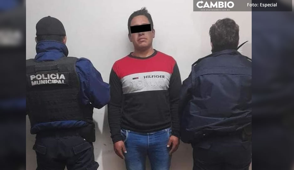 Detienen a dealer en Tlalancaleca