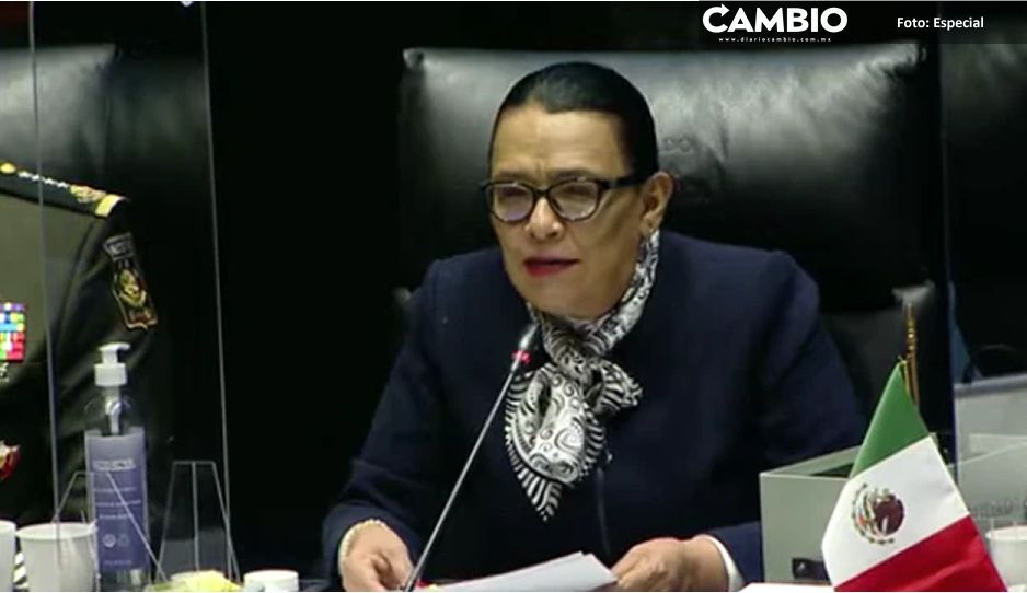 Los cárteles del narco no nacieron ayer, dice Rosa Icela ante el Senado