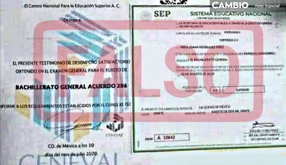 “Obtén certificado sin estudiar”, ofrecen en Facebook contestar examen CENEVAL para obtener documentación oficial