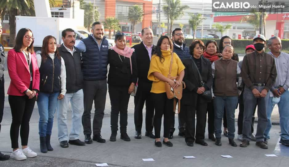 Ayuntamiento de Puebla entrega red semafórica y balizamiento de Bulevar Hermanos Serdán
