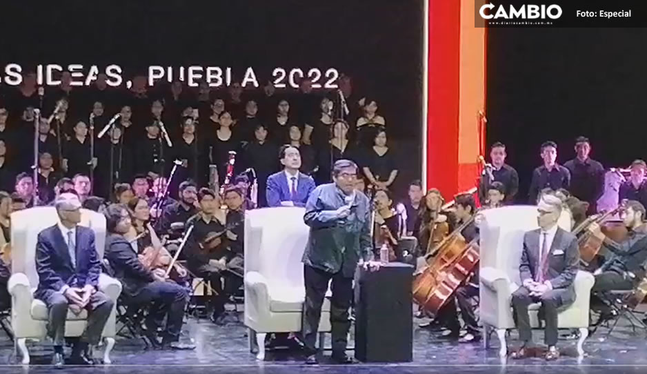 Barbosa inaugura la 1era edición del Festival de las Ideas en Puebla (VIDEO)