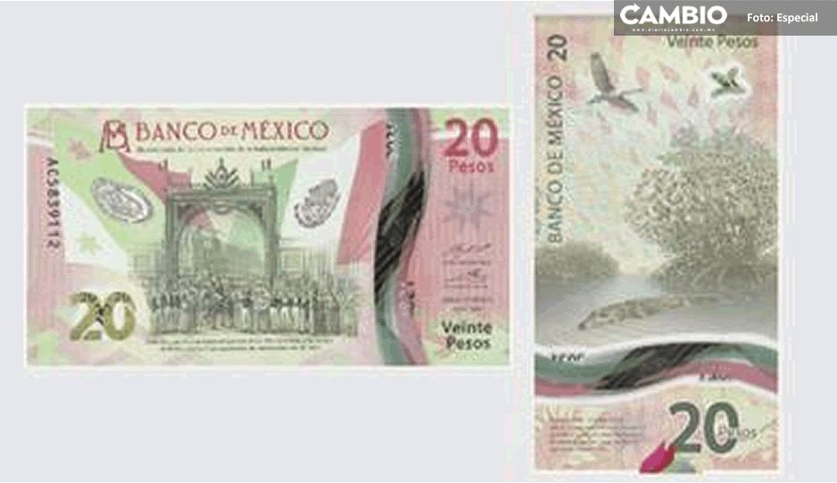 ¡Adiós Benito Juárez! Checa el nuevo diseño del billete de 20 pesos
