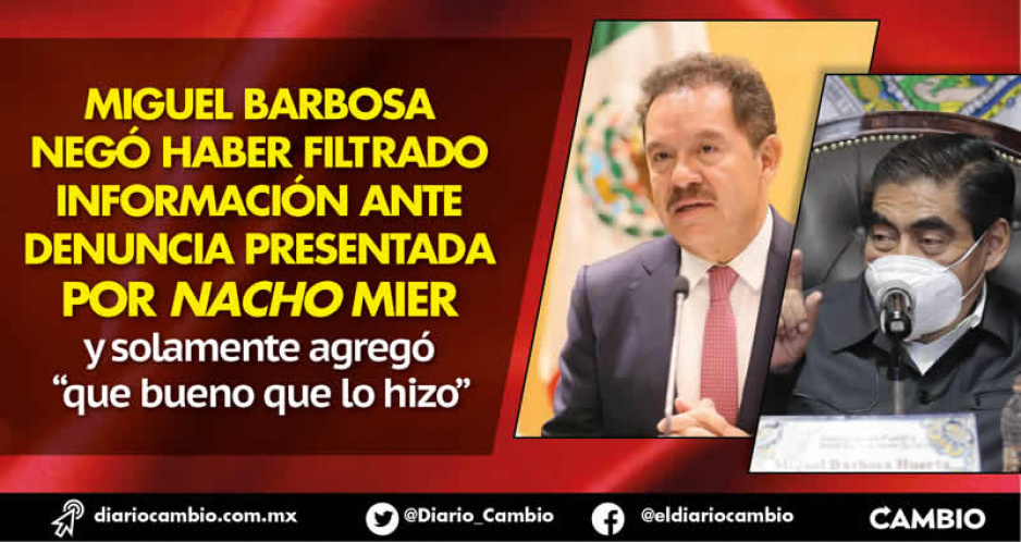 Barbosa rechaza acusación: “Yo no tengo información, ni me dedico a filtrar” (FOTOS Y VIDEO)