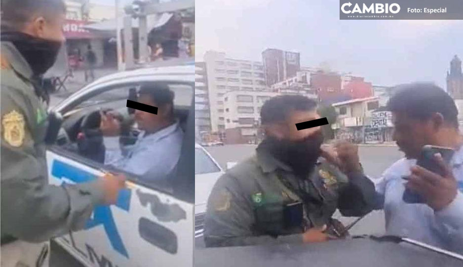 ¡Hay tiro! Empleado de Telmex golpea a agente vial para evitar multa en Monterrey (VIDEO)