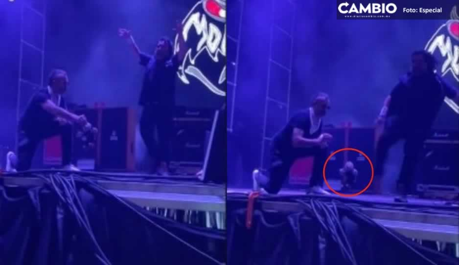 Molotov agarra a patadas a Dr. Simi y lo regresa a fans (VIDEO)