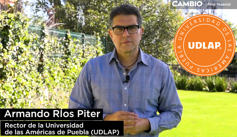 Ríos Piter le ruega a los estudiantes regresar: ya se abrió el campus UDLAP (VIDEO)