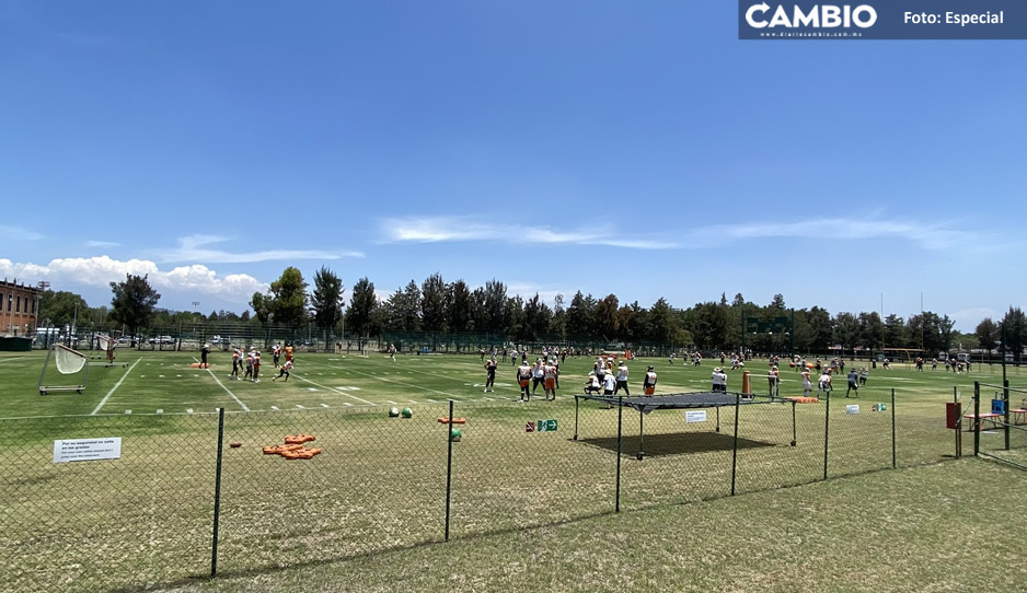 Regresan los Aztecas a entrenar al “Templo del Dolor” tras dos años de disputa de la UDLAP