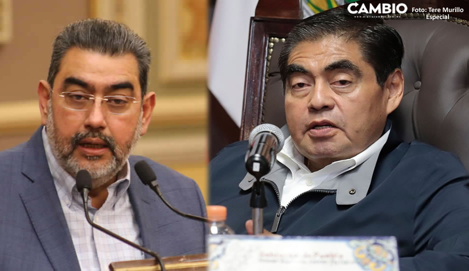 Barbosa felicita a Sergio Salomón por su destape para ser candidato a la gubernatura de Puebla