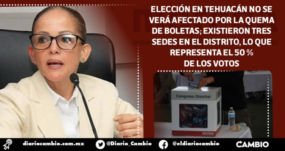 No corre riesgo elección de consejeros en Tehuacán por altercados; más del 50 % de votos se salvaron: Garci-Crespo