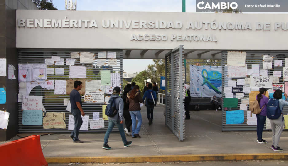 Universitarios de la BUAP se quedan sin clases tras sismos