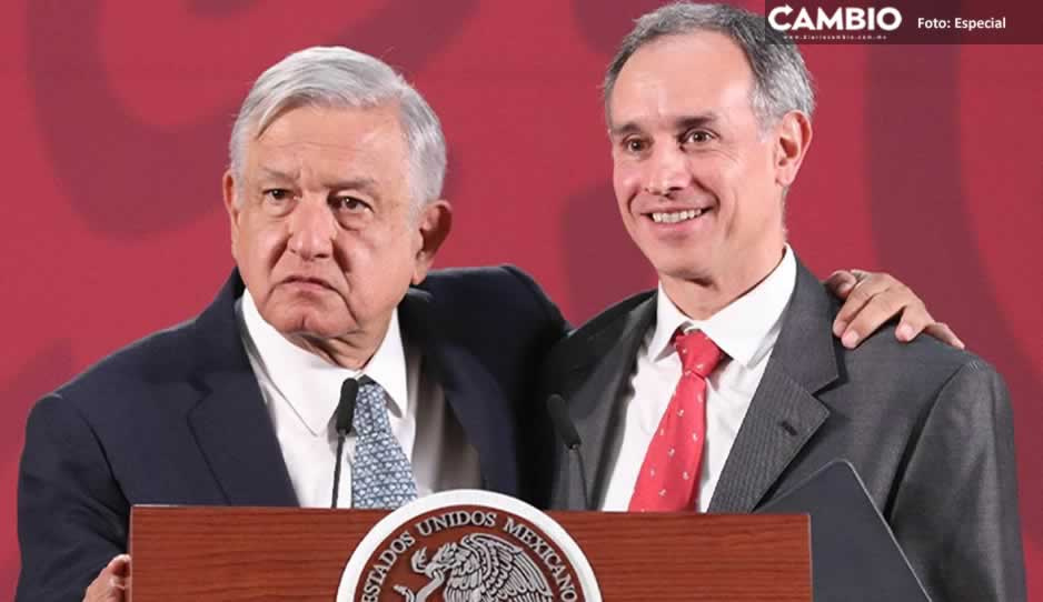 López-Gatell da negativo a COVID; solo es un catarro, dice AMLO