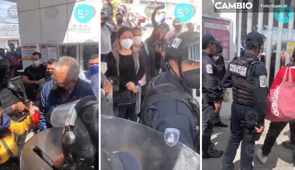 Maestros de Tecamachalco toman la SEP de Puebla; exigen destituir al supervisor de su zona (VIDEO)