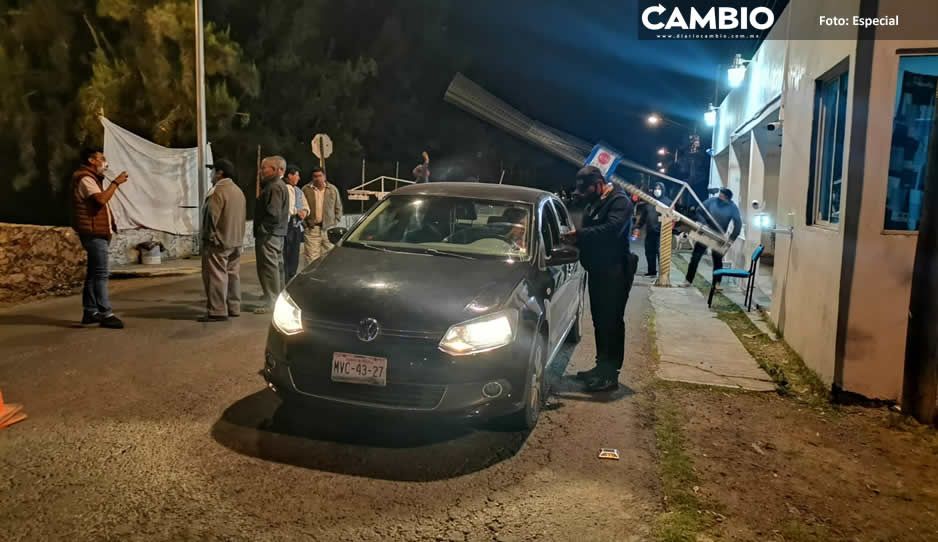 Vecinos de San Baltazar Tetela se hacen cargo de la seguridad ante ausencia del Ayuntamiento (FOTOS)