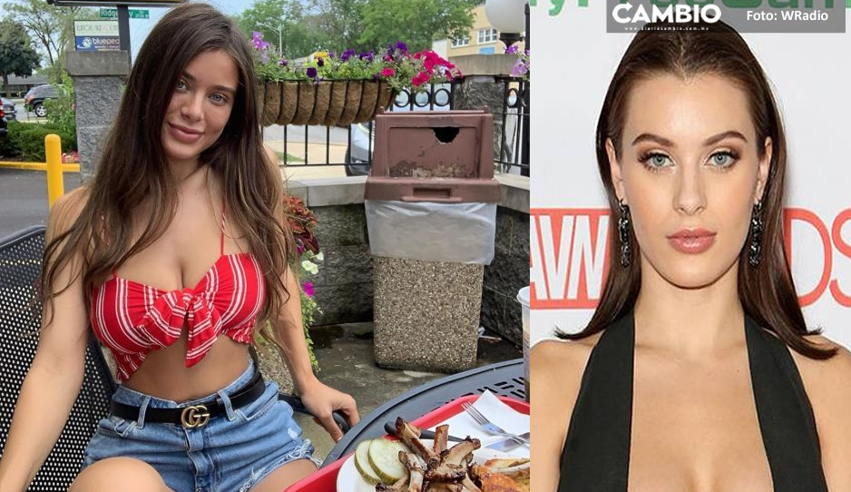 Lana Rhoades revela que fue camarera antes de ser estrella del cine para adultos