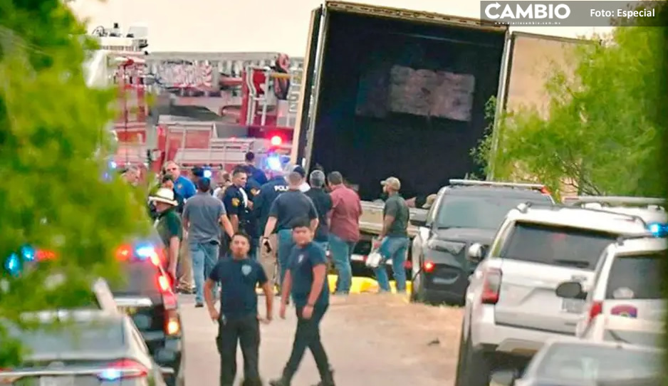 Tráiler con migrantes pasó por dos retenes de Aduanas en Texas sin ser detectado, revela el INM