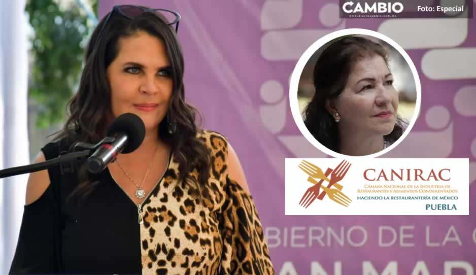 Norma Layón reconoce a Olga Méndez como presidenta de Canirac Puebla