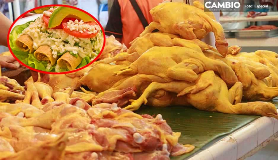 ¡Adiós taquitos dorados! Pechuga de pollo se vende hasta en 120 pesos el kilo