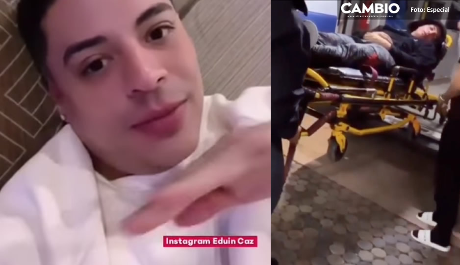 &#039;Me encanta pistear, pero no me meto nada&#039;, Eduin Caz desmiente que su hospitalización fue por sobredosis (VIDEO)