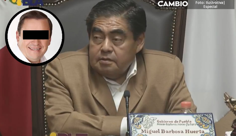 Confirma Barbosa detención de Toño Vázquez, ex alcalde de Teziutlán “por irregularidades”