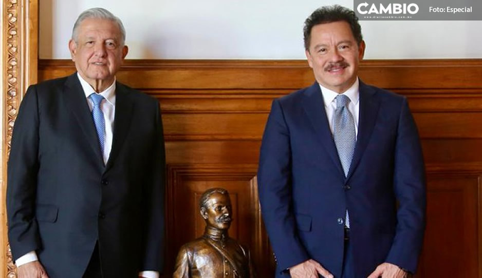 Nacho Mier sostiene la &uacute;ltima reuni&oacute;n del a&ntilde;o con AMLO; tratan temas legislativos para el 2022 (FOTO)