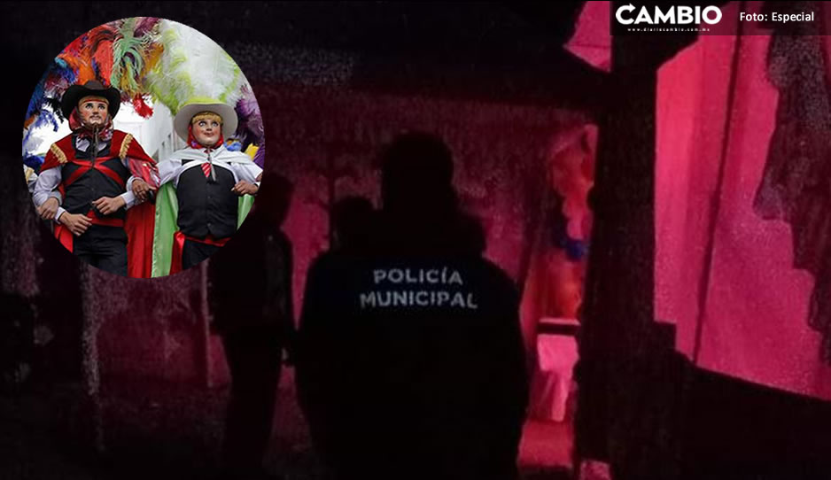 Se disfrazan de huehues para atracar un Oxxo en Santa María Zacatepec