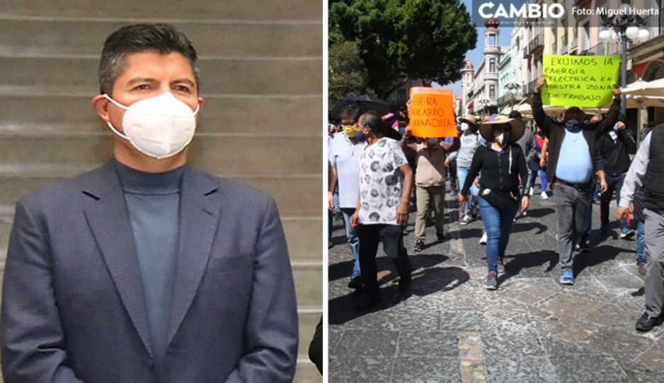 Se roban electricidad y no pagan, Lalo responsabiliza a locatarios del corte de luz en Mercado 5 de Mayo