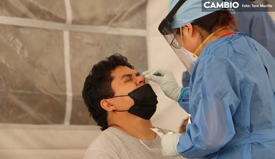 Detectan 400 casos de variantes en Puebla; 186 son de la Delta