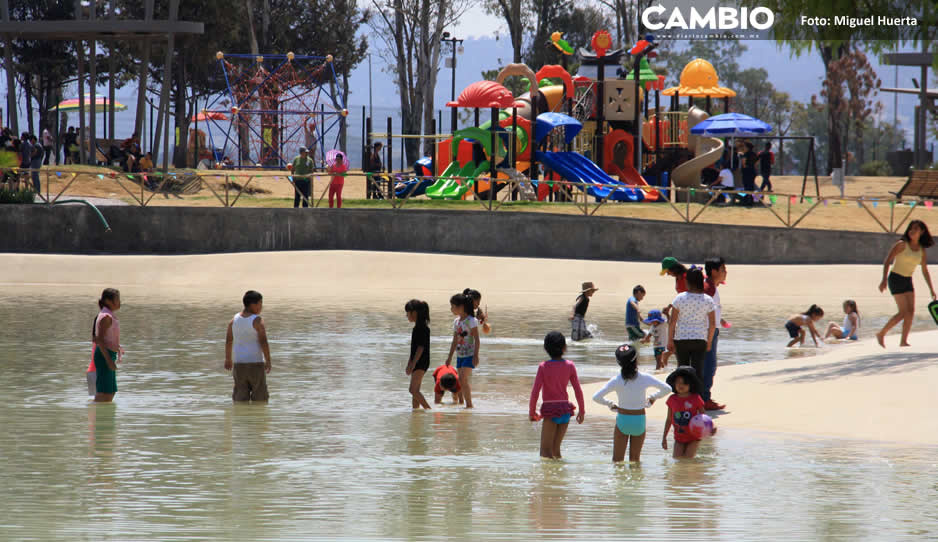 Es oficial: Playa Amalucan desaparecerá, será convertida en una fuente saltarina (VIDEO)