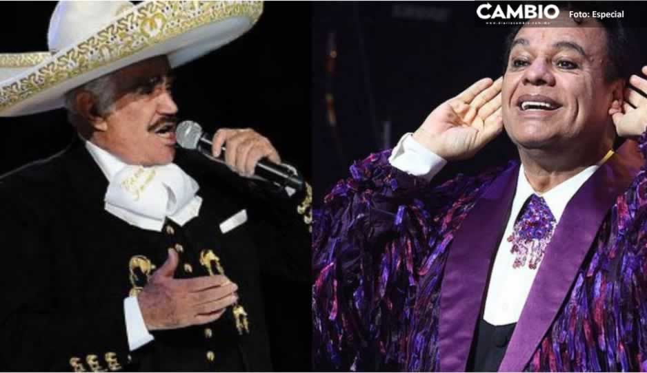 Juan Gabriel y Vicente Fernández entre los 200 mejores cantantes de todos los tiempos