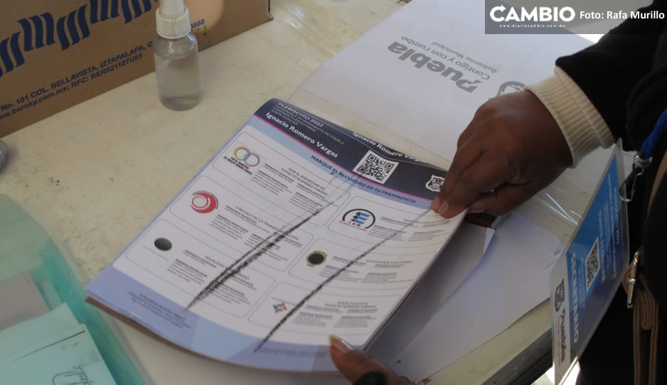 Pobladores exigen a Carlos Guerrero su pago por haber votado por él en plebiscitos de Teotimehuacán