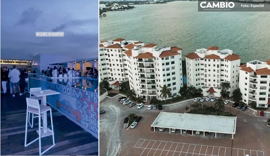 Covidiotas armaron fiesta clandestina durante viaje a Cancún frente a estación de Bomberos