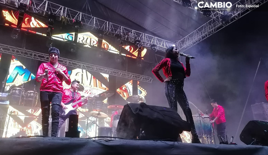 Grupo Maravilla todo un éxito en la Feria Patronal de la comunidad Rubén Jaramillo