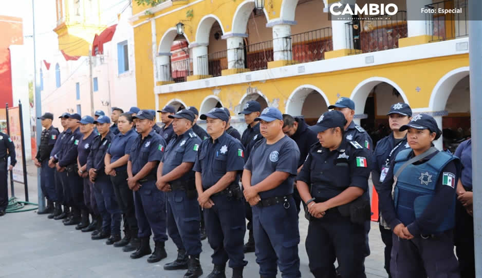 En Izúcar de Matamoros tienen 73 policías, todos están acreditados