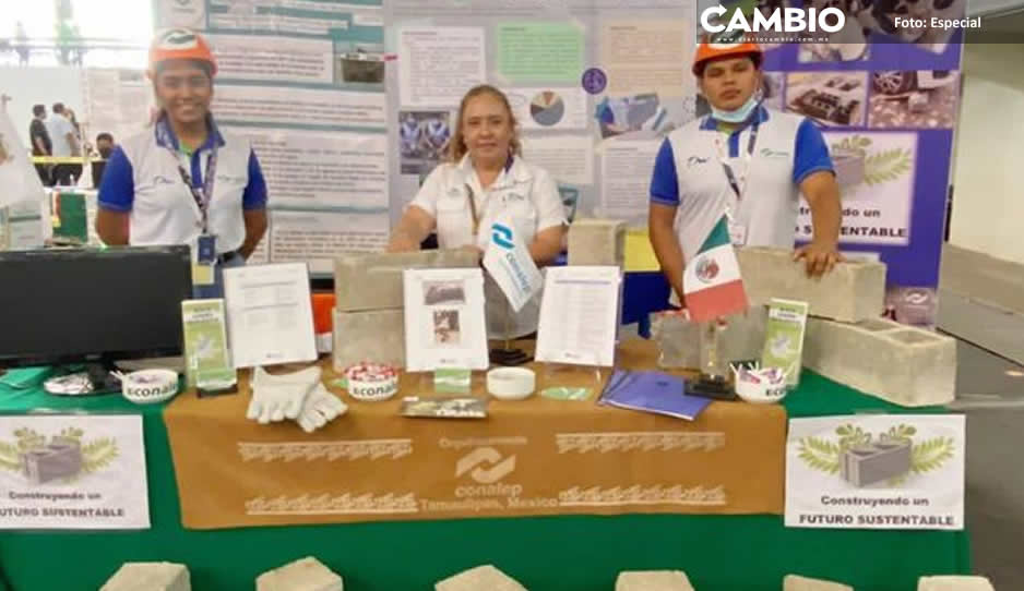 ¡Orgullo mexicano! Conalep crea block ligero y a prueba de balas