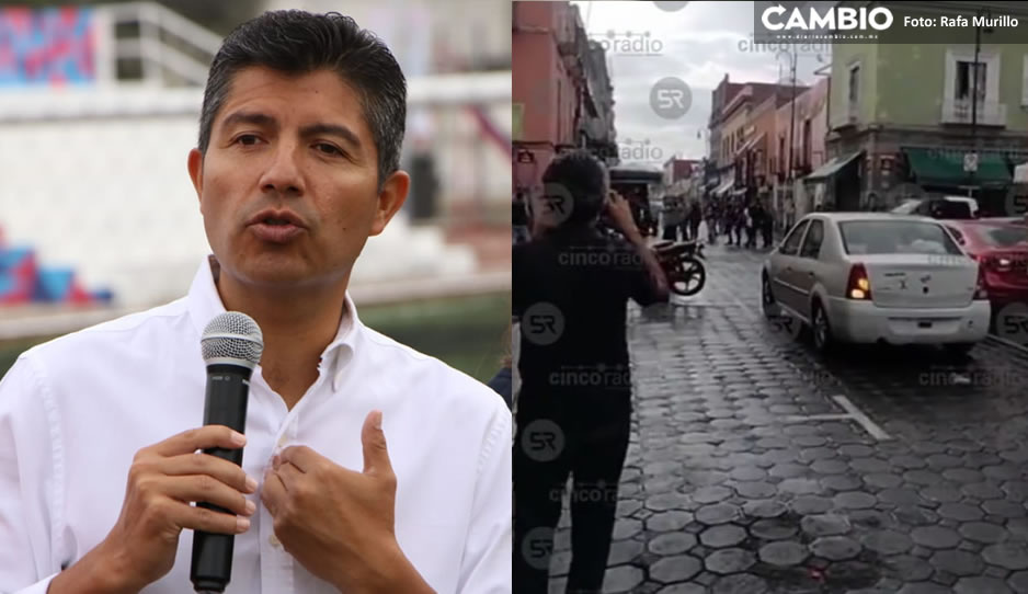 Ambulantes de Fuerza 2000 hirieron a cinco elementos de Gobernación en el Centro; serán denunciados (VIDEO)