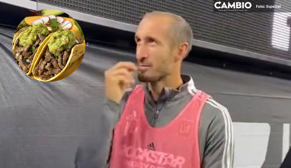 ¡Chiellini hermano, ya eres mexicano! Se declara fan del guacamole y los tacos (VIDEO)