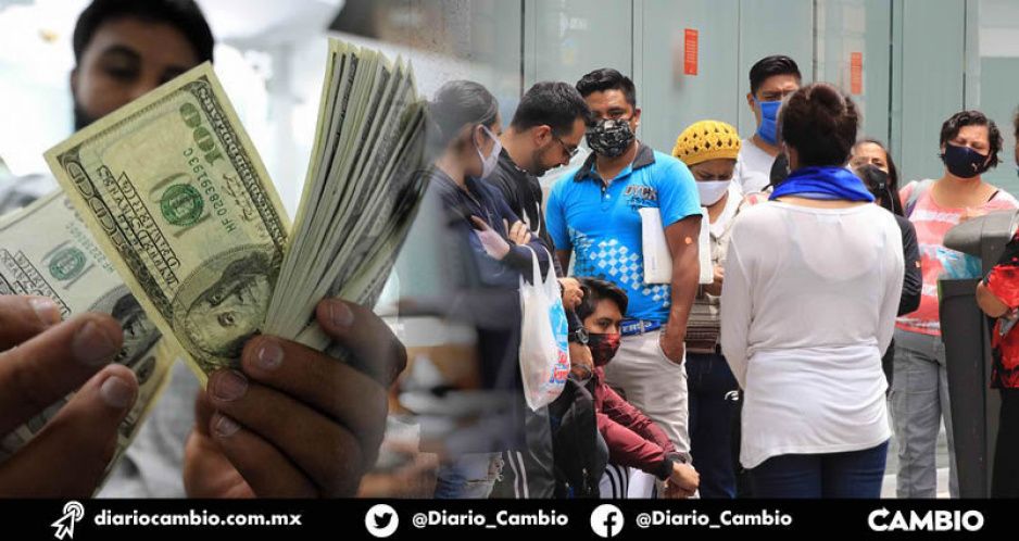 ¡Héroes! Pese al virus, paisanos enviaron más remesas a Puebla que en los últimos cinco años