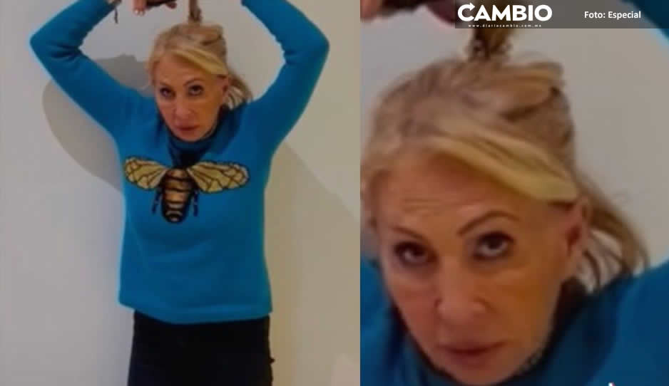 VIDEO: Laura Bozzo se corta el cabello en apoyo con las mujeres de Irán