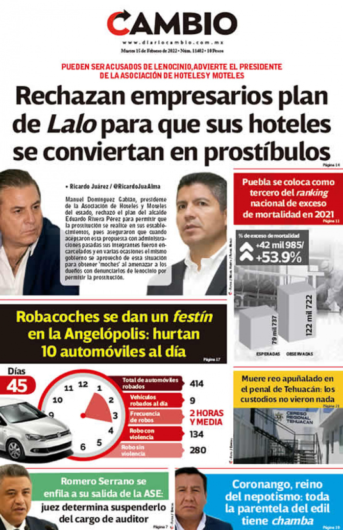 Rechazan empresarios plan de Lalo para que sus hoteles se conviertan en prostíbulos