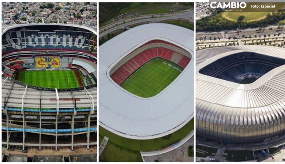 Estos tres estadios de México serán sede del Mundial 2026; al Cuauhtémoc ni lo pelaron