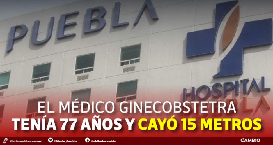 José Rodolfo se avienta del cuarto piso del Hospital Puebla por tener COVID (FOTOS Y VIDEO)