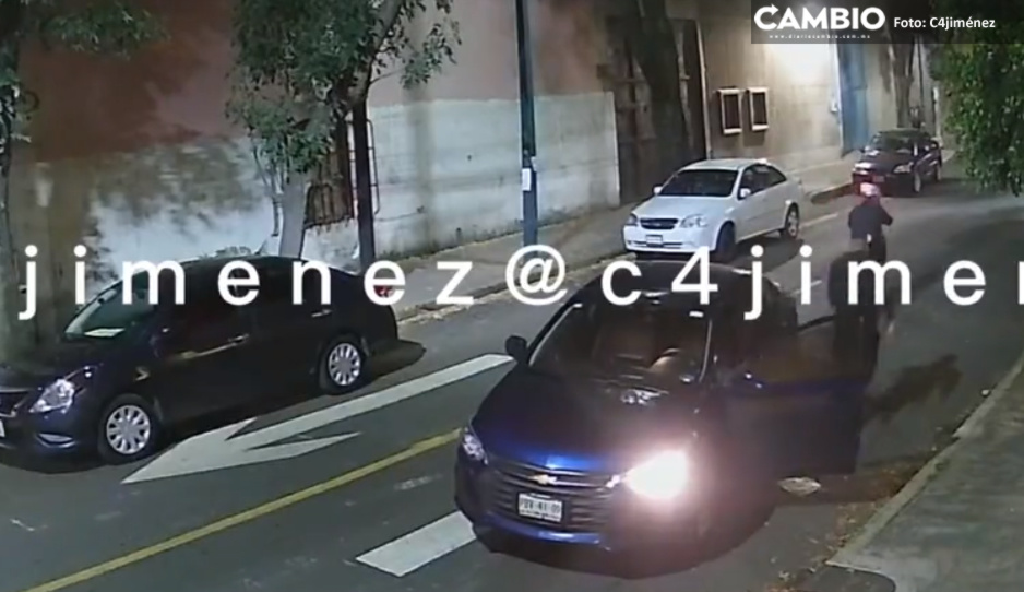 VIDEO: Automovilista enfurecido explota contra ciclista y lo agarra a golpes