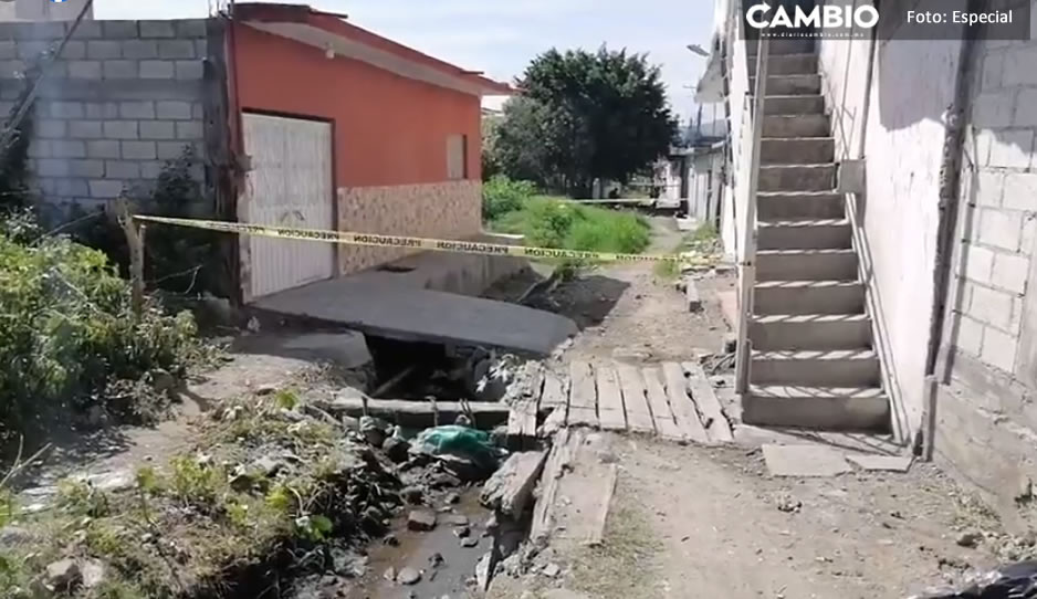 Hallan cadáver de un hombre en una acequia; fue asesinado a machetazos en Chietla 