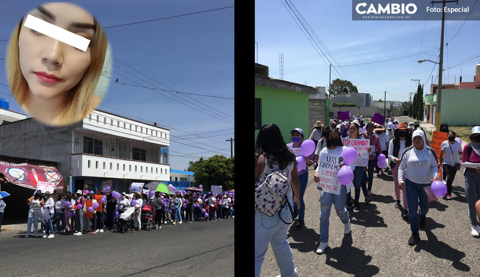 ¡No estamos todas! Exigen justicia por el feminicidio de Rocío Morales en San Baltazar Tetela