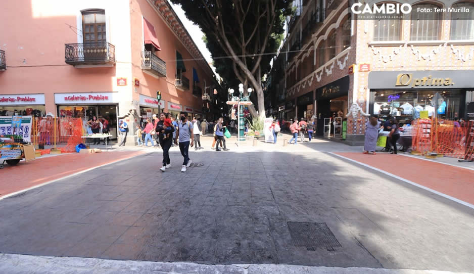 Así va la modernización de la calle 5 de Mayo, continúan los trabajos (FOTOS y VIDEO)