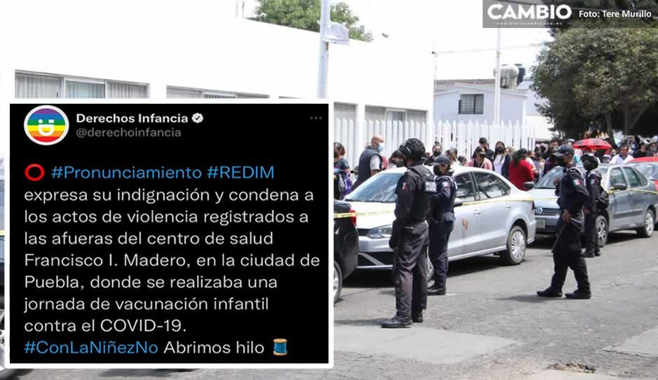 #ConLaNiñezNo: Red por los Derechos de la Infancia condena balacera en centro de vacunación