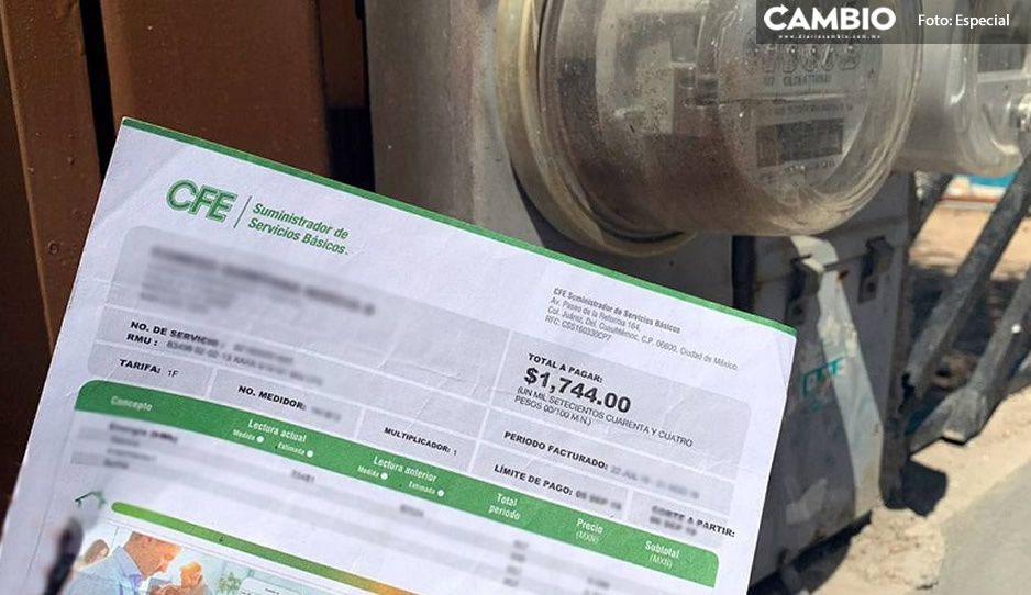 ¡Abusivos! Vecinos de Moyotzingo denuncian cobros de hasta 32 mil pesos  en recibos de luz