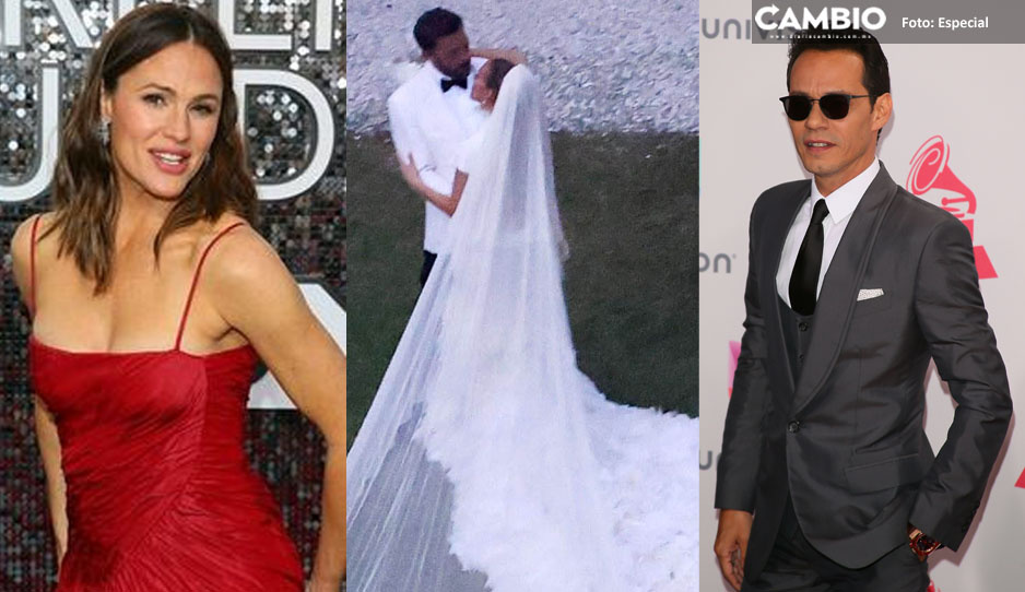 Marc Anthony y Jennifer Garner estaban invitados, pero no fueron a la Boda de JLo y Ben Affleck